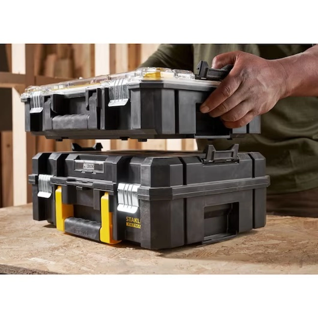 Vendita online Cassetta organizer Pro-Stack Fatmax Stanley 44X33,7X11,9 cm